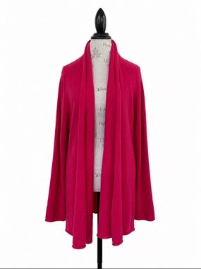 Neiman Marcus Collection 100% Cashmere Open Front Cardigan Sweater Size 2X EUC!